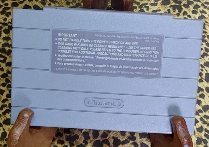 Turtles IV: Teenage Mutant Ninja Turtles in Time (SNES)-NOT TESTED - Image 4 of 4