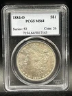 1884-O Morgan Silver Dollar PCGS MS64 UNC B5
