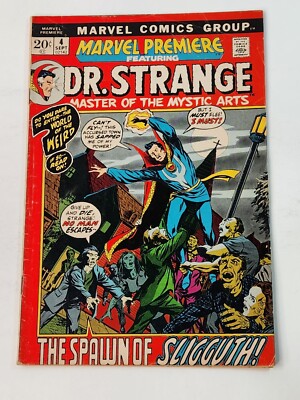 Marvel Premiere 4 Dr. Strange Barry Windsor Smith Art Bronze Age 1972