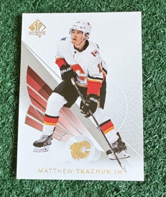 MATTHEW TKACHUK - 2017-18 SP AUTHENTIC BASE CARD #44 - FLAMES - PANTHERS - NHL