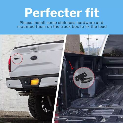 for Ford F-150 2000 2001 2002 2003 Tie Down Hooks, Trunk Bed Inner Box Anchors - Foto 5 di 10
