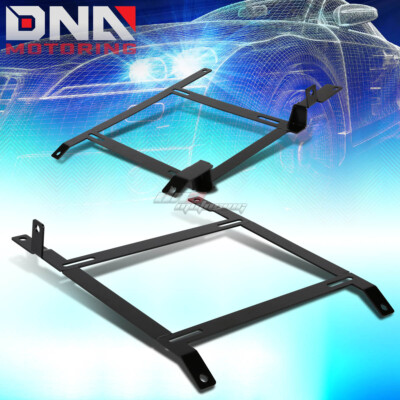 PAIR LEFT+RIGHT RACING BUCKET SEAT DOWN LOW MOUNT BRACKET FOR 350Z Z33 FAIRLADY