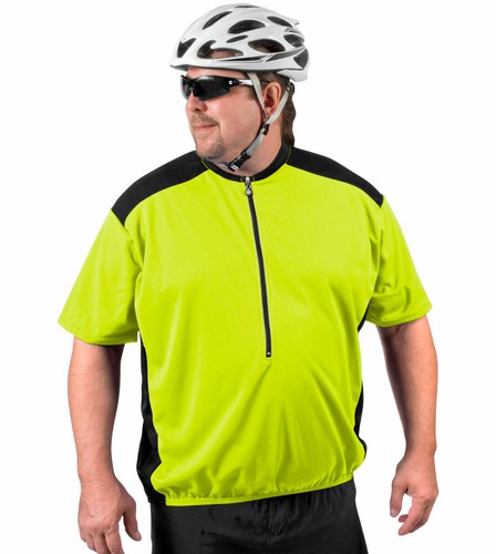 Big Man's Colossal Cycling Jersey | Loose Fit Extended Size Bike Jersey - Picture 13 of 27