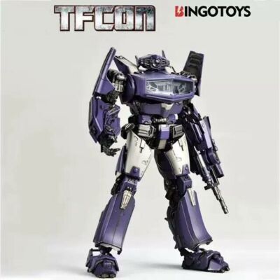 In Stock BingoToys BT-01 Silencer Movie Shockwave Action Figure