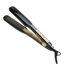 Professional Titanium Hair Straightener Flat Iron with Adjustable Temperature