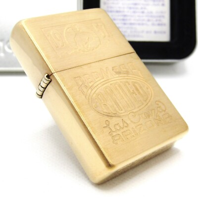 Marlboro Rodeo Mesa Arizona 1937 Replica Solid Brass Zippo Oil