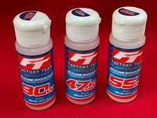 TEAM ASSOCIATED 30 47.5 55 WEIGHT SILICONE SHOCK OIL FLUID traxxas RC10 rc