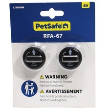 PetSafe RFA-67 Dog Collar Battery 2pack Genuine 6V Waterproof RFA-67D-11 Lithium
