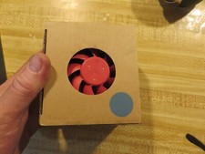 Cooler Master A 11049A Red CPU Cooling Fan and Heatsink New