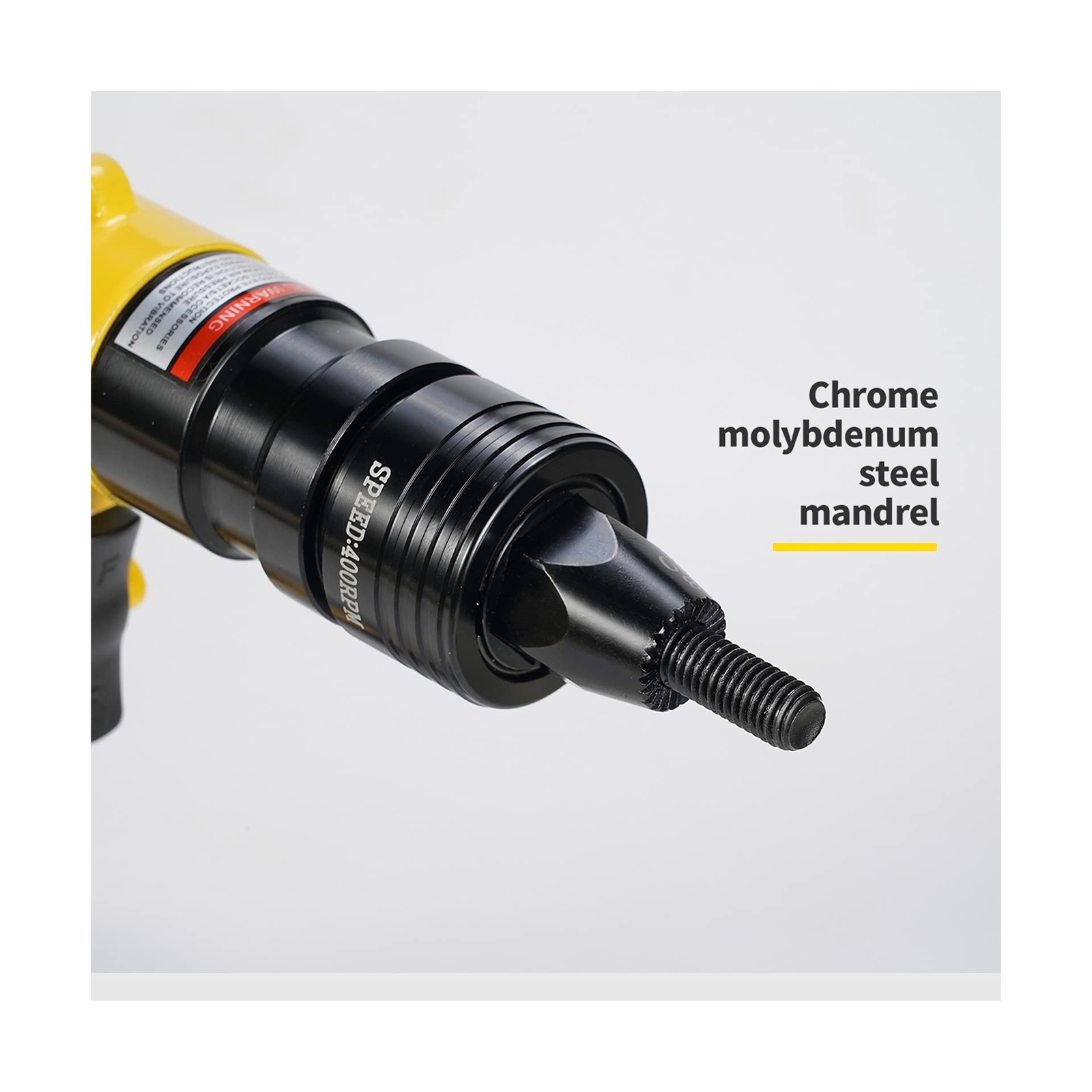 HIFESON Pneumatic Rivet Nut Gun with Self-Locking Head Gun，Quick-Change 1