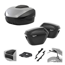 SHAD SH59X Trunk Kit & SH23K 3P Suitcases for KTM 390 ADVENTURE 2020-2024