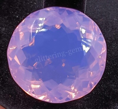 IGL Round Cut Natural Ethiopia Bi-Color Fire Opal 142.90 Ct Loose Gemstone 25F