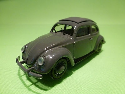 NOREV VOLKSWAGEN BEETLE 1200  1950 - SPLIT WINDOW KAFER -GREY 1:43- GOOD - 504