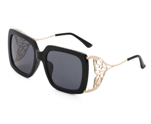 BETSEY JOHNSON Raven Badged UV Sunglasses 36 sunglasses betsey johnson bj148 raven 58-15 125 | eBay main image 3