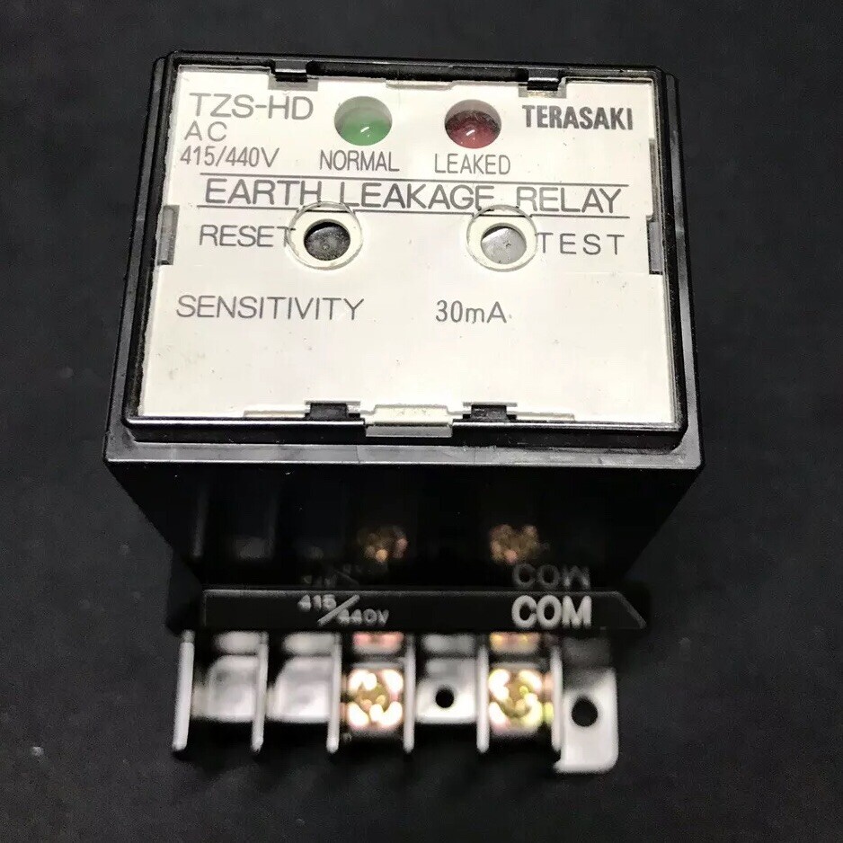 Terasaki TZS HD Earth Leakage Relay With ZCT Grelly UK