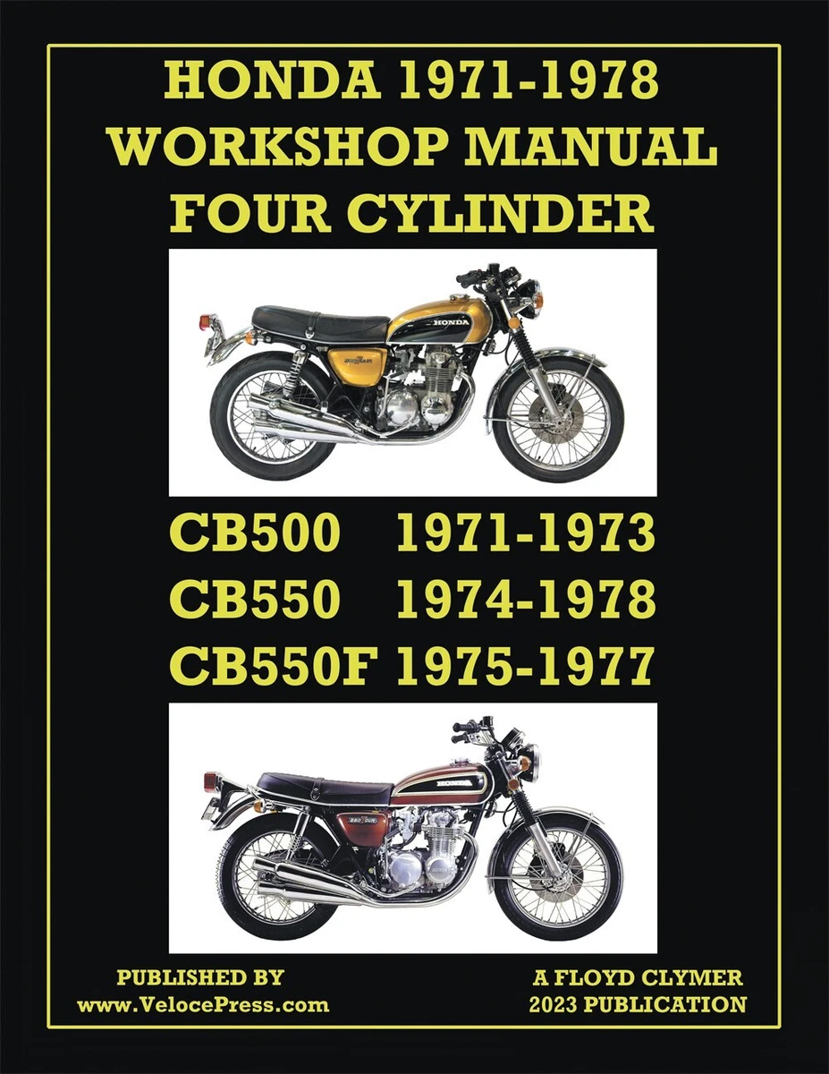 ホンダ CB500 FOUR サービスマニュアル Preços baixos em Reparo de Motocicleta CB500 Manuais e FOLHETOS | eBay