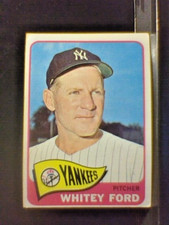 1965 Topps #330 Whitely Ford HOF EX