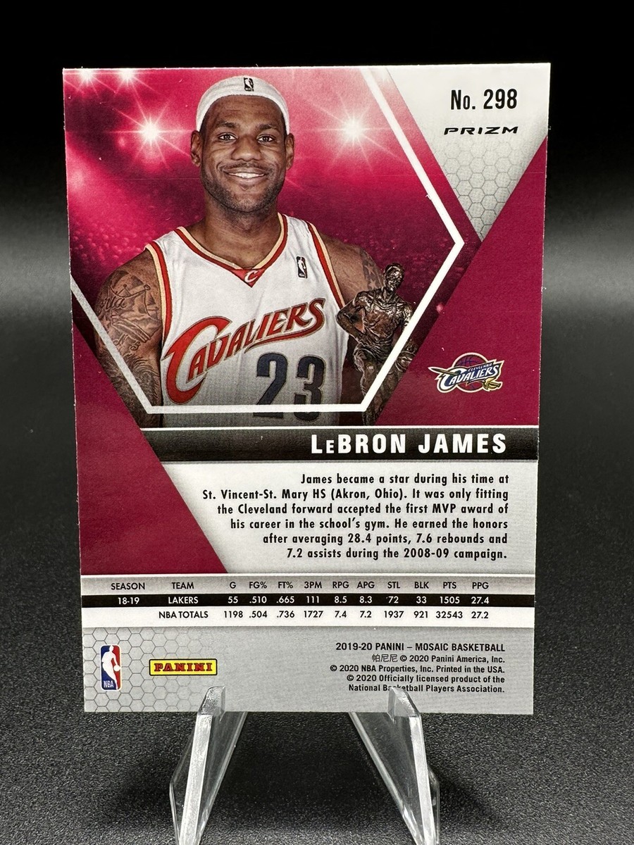 その他 2016-17 prizm mosaic Lebron James red s-l400.jpg