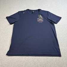 Rhone Shirt Swift North Shore Men XL Blue Outdoor Athletic Athlesure Lightweight