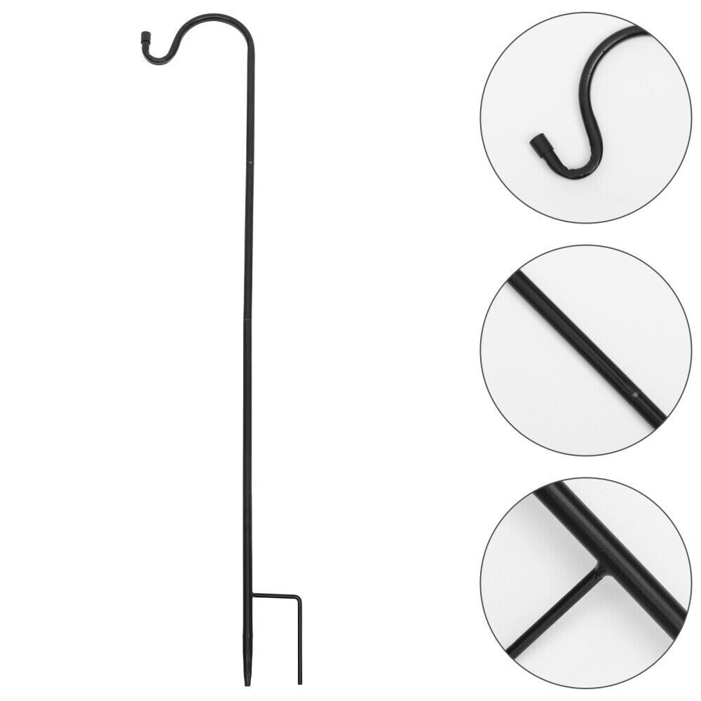 Shepherd Hook Pole Stake Hanger Shepherds Hook for Hanging Garden