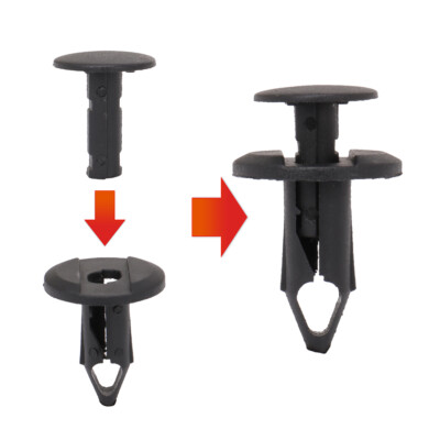 20/40 pz 8mm rivetto fermo Auto di plastica Clip di fissaggio paraurti Auto parafango Push tipo Clip di fissaggio per Nissan Livina TIIDA Sylphy  34