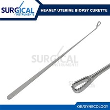 Heaney Uterine Biopsy Curette Stainless OB/Gynecology Instruments German Grade