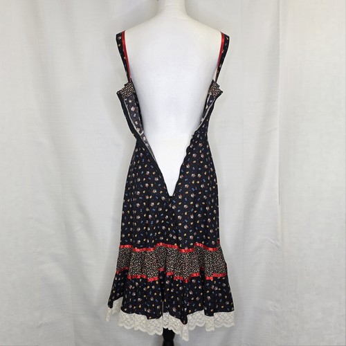 Gunne Sax By Jessica San Francisco Vintage 1970s Sundress Dress Size 9 Floral - Picture 22 of 22