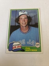 1981 Topps Phil Huffman Toronto Blue Jays #506