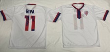 Maglia Fan di Gigi Riva 11 Cagliari Vintage Storica  Calcio Rombo Di Tuono