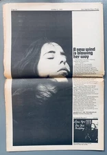 LA FREE PRESS 1969 LAURA NYRO New York Tendaberry Concert Adverts YOGA & DOPE