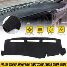 Car Dashboard Pad Dash Cover Mat for Chevy Silverado 1500 2500 Tahoe 2001-2006