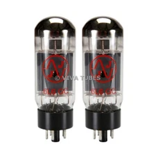 New Plate Current Matched Pair (2) JJ / Tesla Electronics 6L6GC Vacuum Tubes