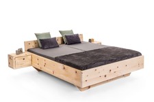 Zirbenbett - Zirbenholzbett - Bett aus Zirbenholz -Zirben Zauber