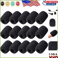 15-Pack Microphone Foam Windscreens - Premium Protection for Audio Quality