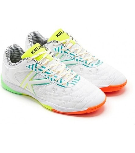 Kelme Indoor Copa Futsal Shoes Sizes 9, 10, 10.5 White RRP £55 Brand New - Picture 6 of 7