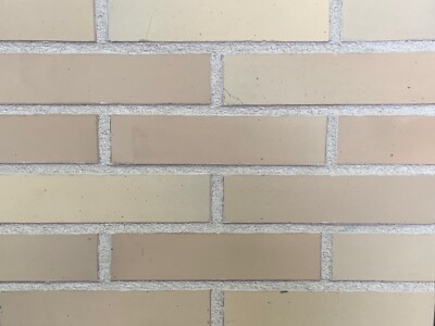 Klinkerriemchen Creme-bunt glatt Format-Mix OF / DF Sopo Klinker-Riemchen B001