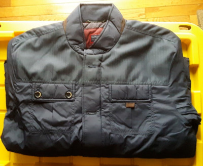 NEW UNTUCKit Lightweight Navy Blue Nylon Jacket Coat XL - RODIER