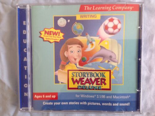 STORYBOOK WEAVER DELUXE - WRITING PC CD-ROM - WINDOWS 95 / 3.1 - VGC - Picture 1 of 2