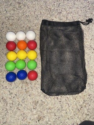 Foam Golf Practice Balls Realistic Feel and Limited Flight Use Indoors-GoSports