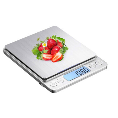 0.1g Multifunctional Kitchen 3000g LCD Digital Gold Silver Coin Pocket Scale