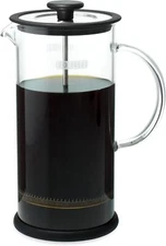 Forlife Cafe Style Glass Coffee/Tea Press 32-Ounce - Black,French Presses