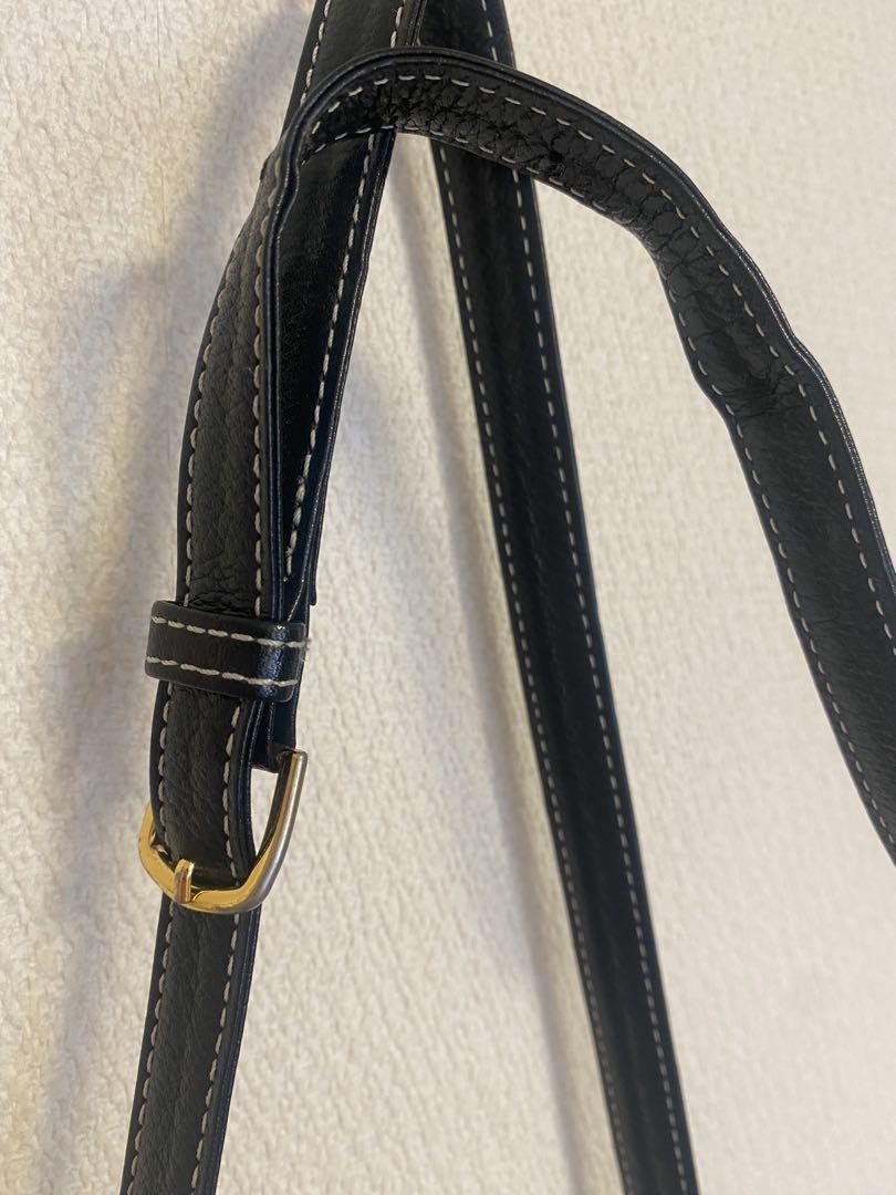 Borsa a tracolla Yves Saint Laurent YSL Cassandra pelle nera autentica F0606530