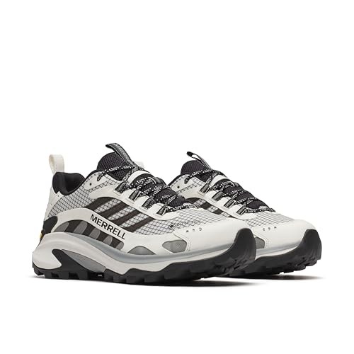 Nuove scarpe da trekking Merrell MOAB SPEED 2 GORE TEX da donna CENERE NERO 23 5 cm 2E!