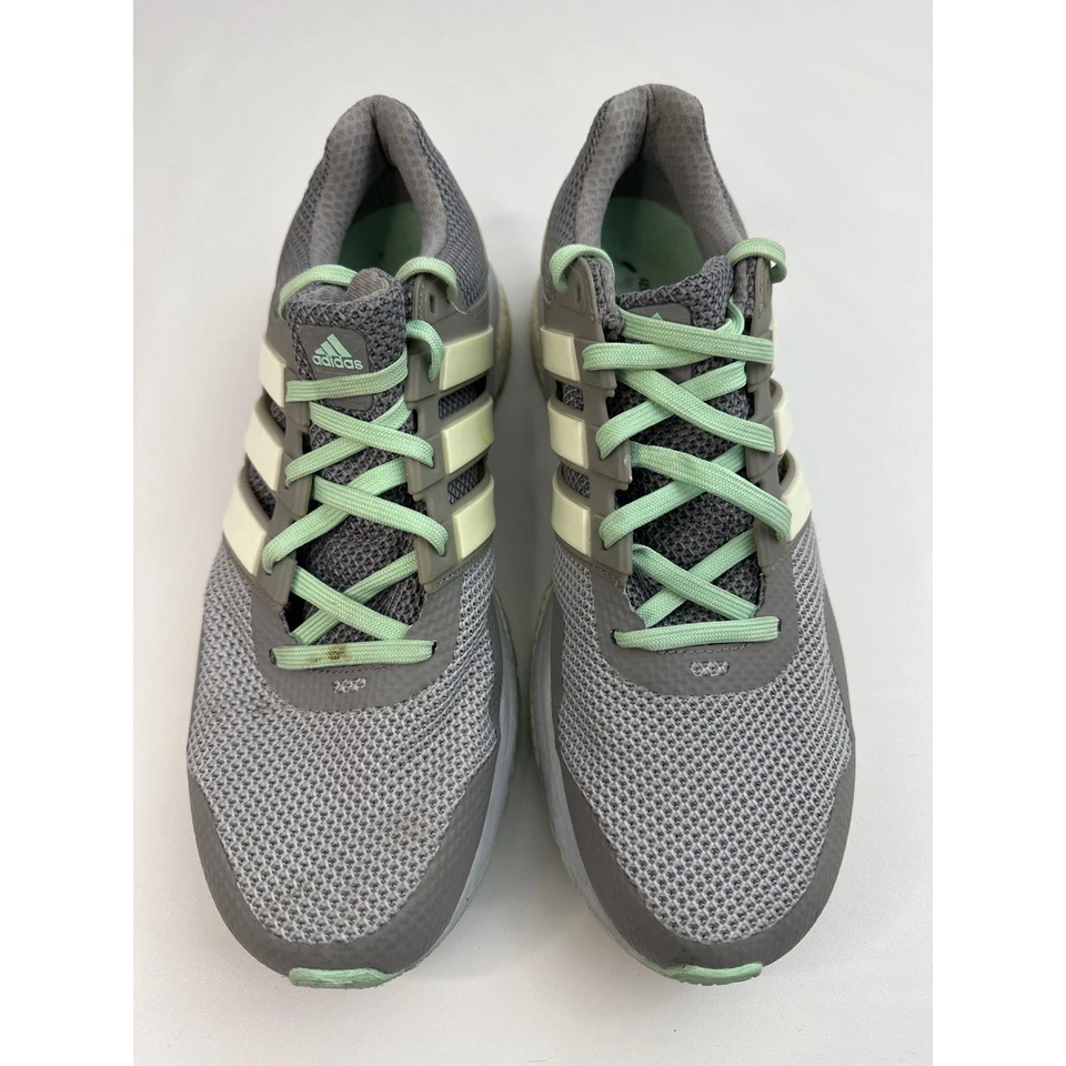 Adidas Supernova Sequence 9 Running Shoes Gray Mint Green Women's Size 10.5 - Image 2 of 4