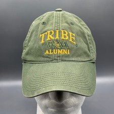 Legacy William & Mary Tribe Alumni Baseball Cap Olive Green Adjustable Dad Hat