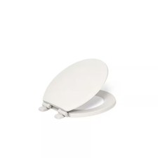 KOHLER Ridgewood ROUND Quiet-Close Toilet Seat in BISCUIT K-20455-96 16-5/8"