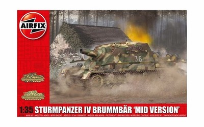 Airfix A1376 - 1/35 Sturmpanzer IV Brummbar (Mid Version) - Neu