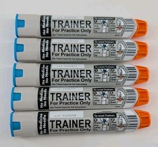 Lot of 5 Epi Pen Epipen Trainer No Box No Needle No Medicine Cap Practice Train