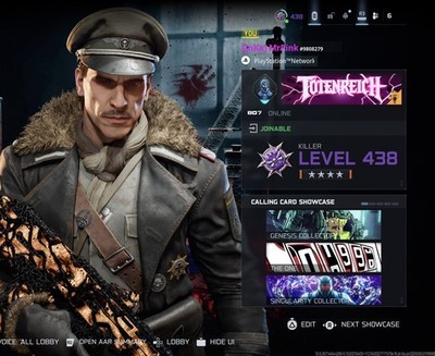 TOTENREICH BLACK OPS 7 ZOMBIES - OSTEREI - TOPSPIELER TRAGEN - TELEFONKARTE FREISCHALTEN