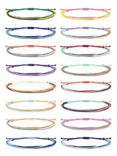 Friendship String Bracelets for Women Adjustable Ankle Bracelets for Women - 04